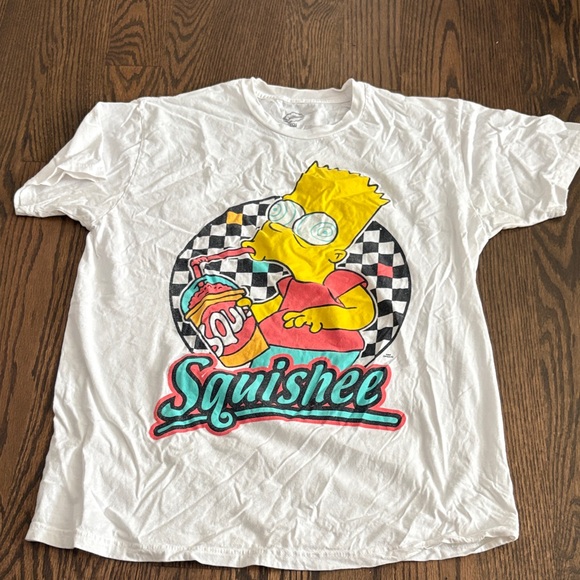 The Simpsons White Graphic Tee - Picture 1 of 2